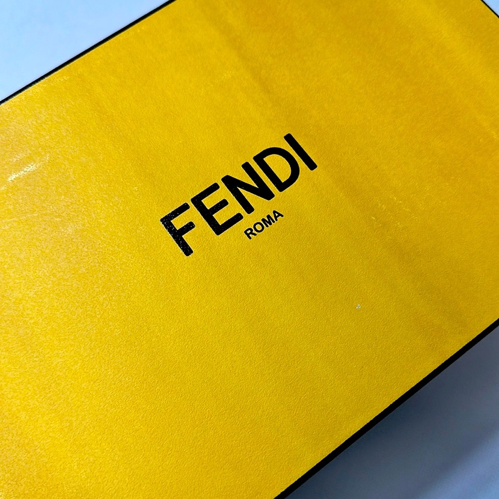 Authentic Black Fendi Espadrilles